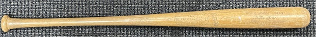 Willie Davis Game Used Baseball Bat Betty Chatwood Dodger Mom Collection