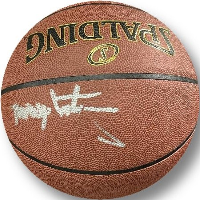 Sinqua Walls Autographed Basketball White Men Can't Jump/The Blackening BAS