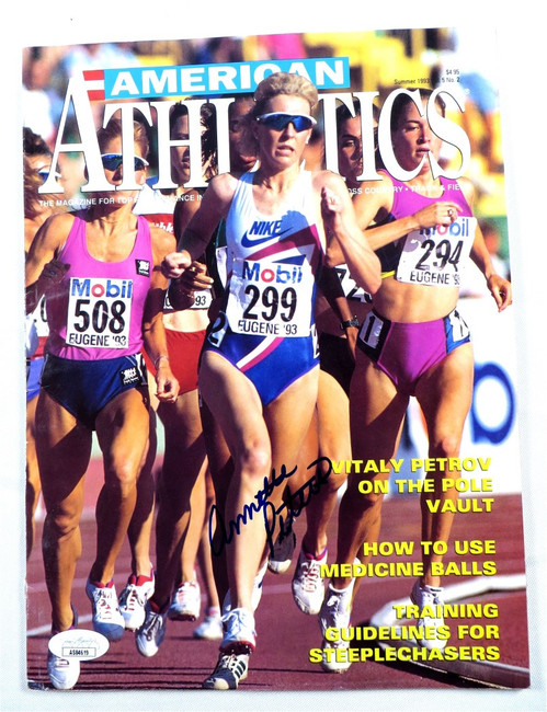 Annette Peters Signed Autographed Magazine American Athletics JSA AS84619