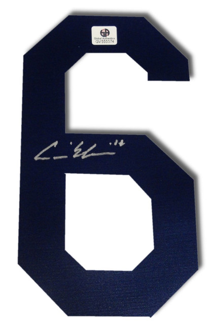 Andre Ethier Signed Autographed Blue #6  Jersey #6 Only Los Angeles Dodgers GA