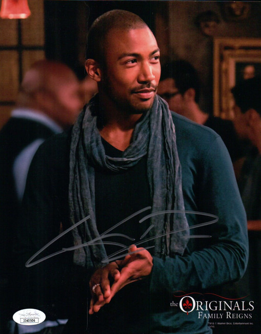 Charles Michael Davis Signed Autographed 8x10 Photo The Originals JSA JJ40506