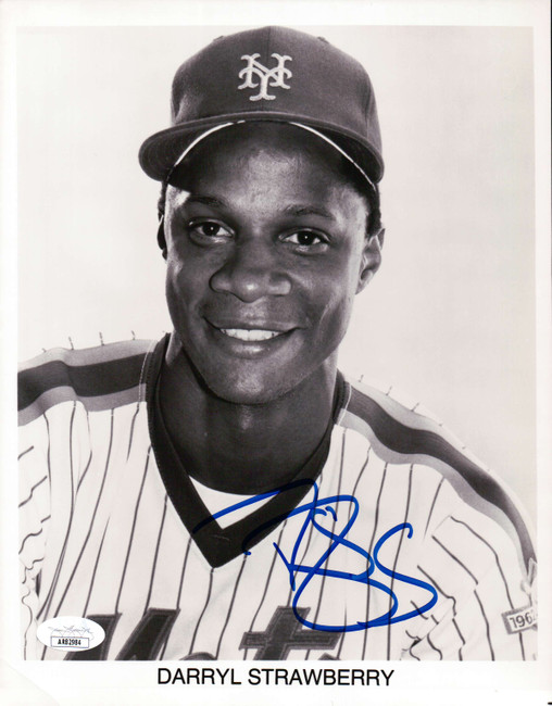 Darryl Strawberry Signed Autographed 8X10 Photo Mets Promo Head Shot JSA AR82984