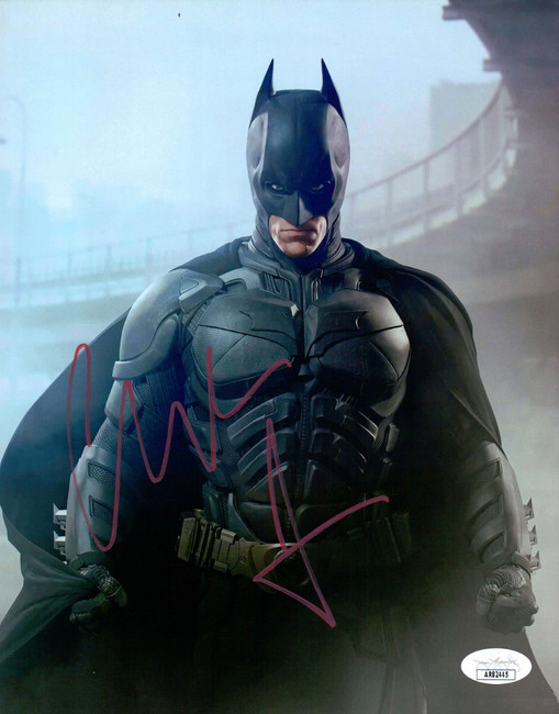 Christian Bale Signed Autographed 8X10 Photo The Dark Knight Batman JSA AR82445