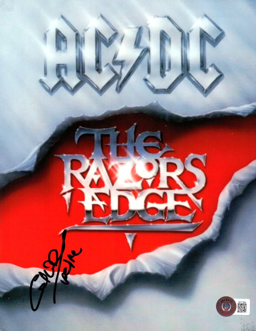 Cliff Williams Signed Autographed 8X10 Photo AC/DC The Razor's Edge BAS BJ71284
