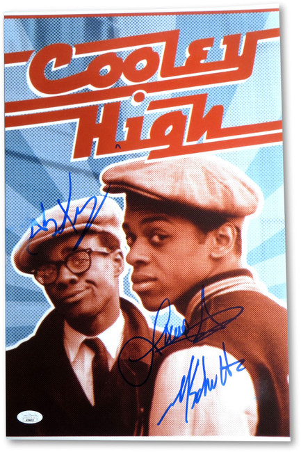 Cooley High Multi Signed Autographed 12X18 Photo Hilton-Jacobs +2 JSA AS84225