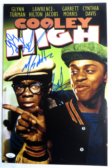 Cooley High Multi Signed Autographed 12X18 Photo Hilton-Jacobs +2 JSA AS84224