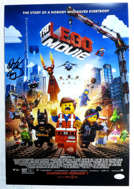 Phil Lord Signed Autographed 12X18 Photo The Lego Movie Director JSA AR82143