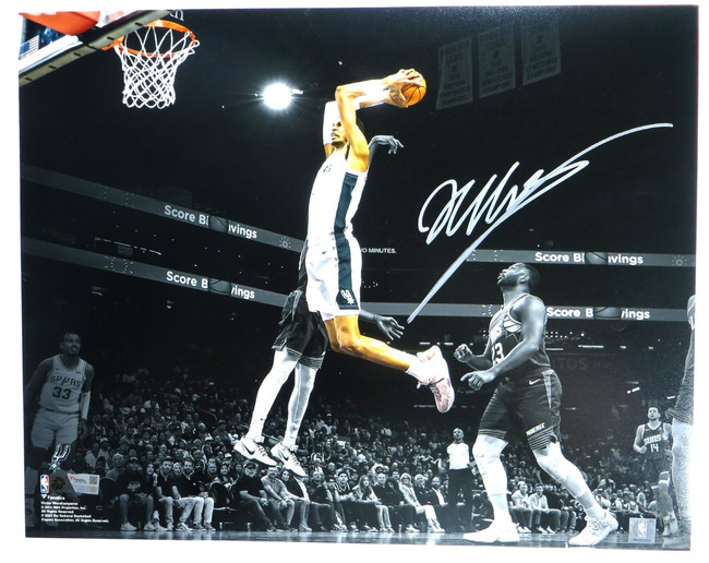 Victor Wembanyama Signed Autograph 16X20 Photo Spurs Monster Dunk Fanatics 7865