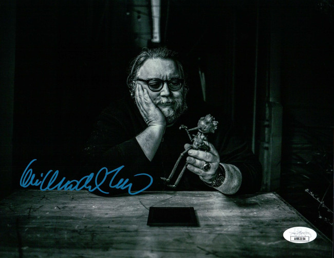 Guillermo del Toro Signed Autographed 8X10 Photo Pinocchio Puppet JSA AR82154