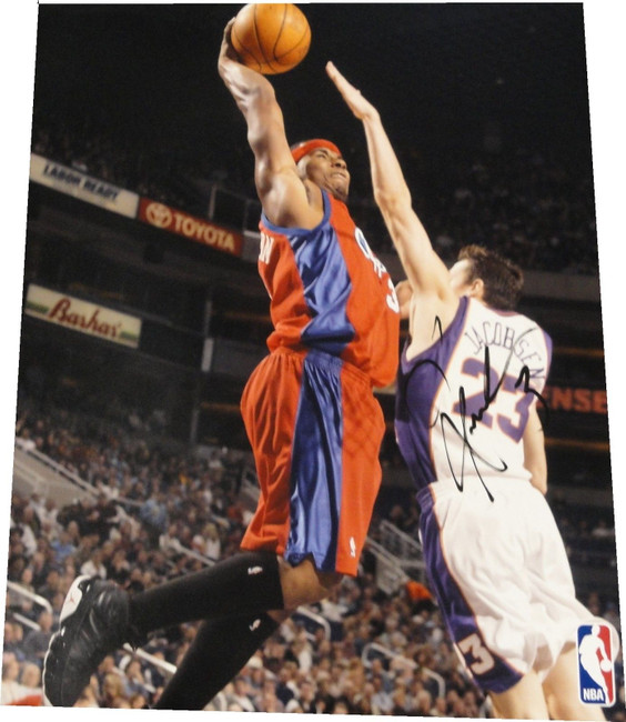 Quentin Richardson Hand Signed Autograph 16x20 Photograph LA Clippers Dunking RD