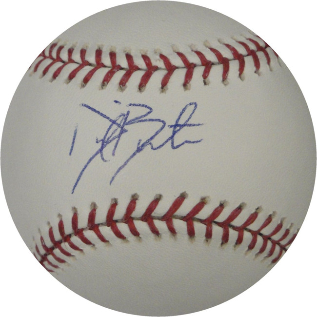 Daric Barton Hand Signed Autographed Major League Baseball Oakland A's