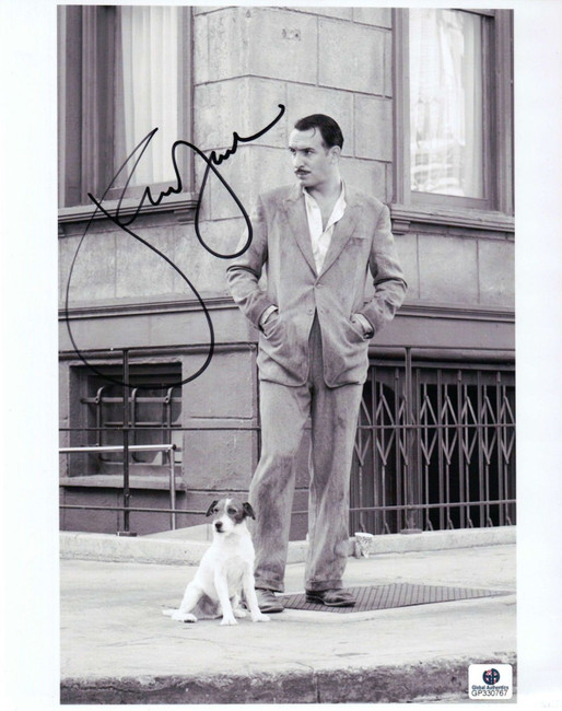 Jean Dujardin Signed 8X10 Photo Autograph The Artist Walking Dog "Jack" GV330767