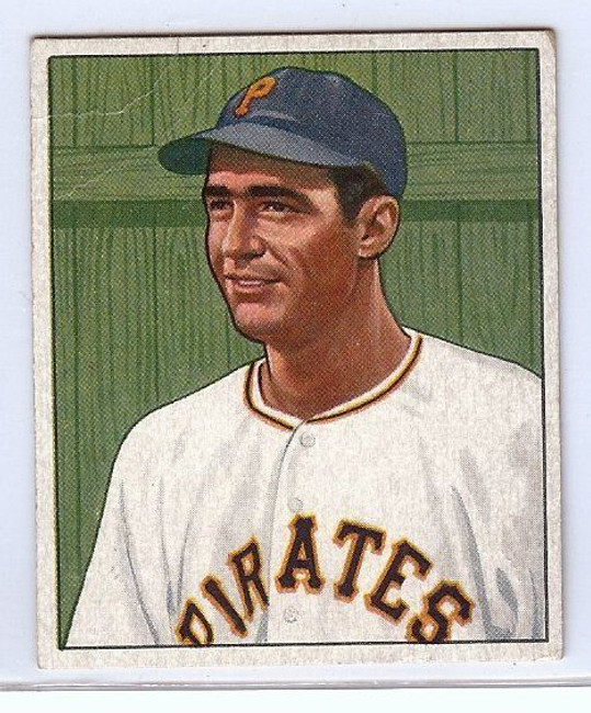 Dino Restelli 1950 50 Bowman #123 Vintage Baseball Card Pirates