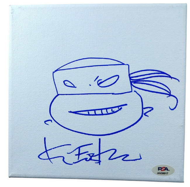 Kevin Eastman Signed Autographed Action Figure Teenage Mutant
