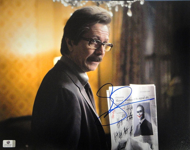 Gary Oldman Hand Signed Autographed 11x14 Photo The Dark Knight JSA T60133