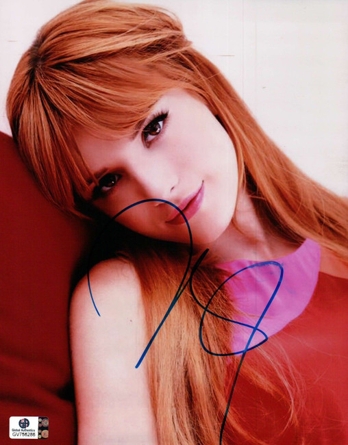 Bella Thorne Hand Signed Autographed 8x10 Photo Sexy Beautiful GA 756287
