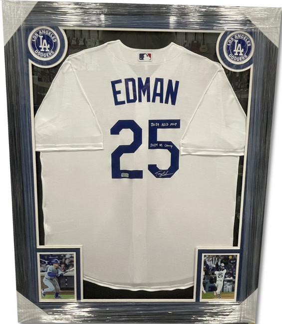 Tommy Edman Hand Signed Dodger World Series Jersey 2024 NLCS MVP