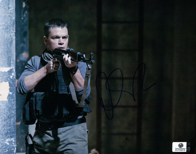 Matt Damon Hand Signed Autographed 8x10 Photo Sexy Bourne Green Zone GA 750878