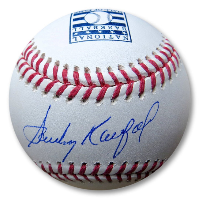 Sandy Koufax Signed Autographed Hall of Fame MLB Baseball Dodgers JSA XX29099