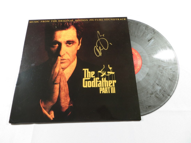Al Pacino Signed Autographed Record Album Cover The Godfather III BAS BP13610