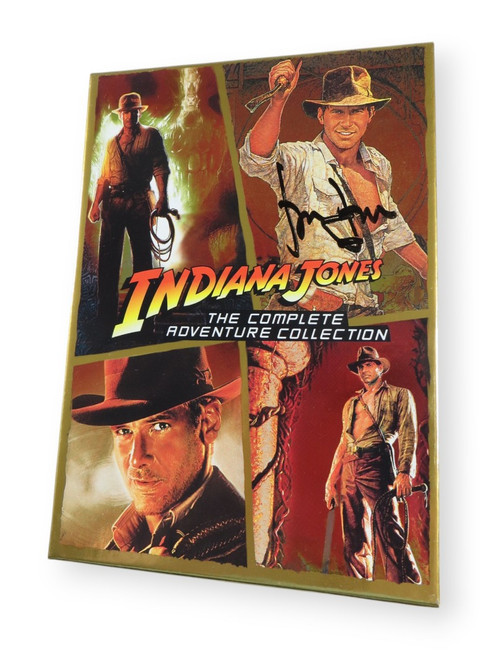 Harrison Ford Signed Autographed DVD Cover Indiana Jones Collection BAS AE16215