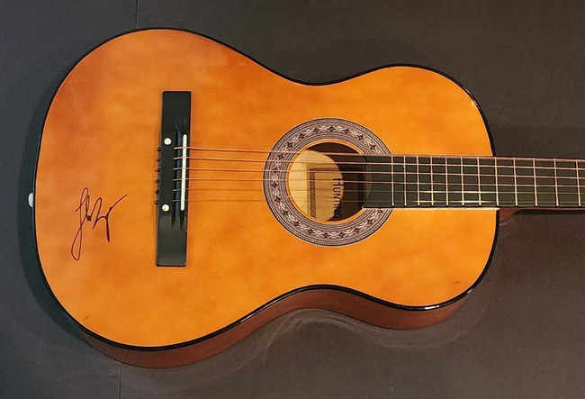 Luke Bryan Signed Autographed Acoustic Guitar Country Girl BAS BR37991