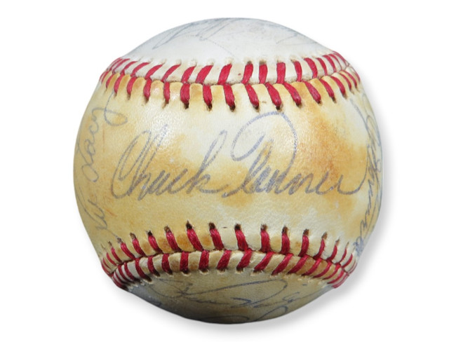 1979 Pittsburgh Pirates Signed Autographed Baseball Stargell Blyleven 21 Sigs