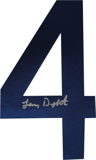 Lenny Dykstra Hand Signed Autographed #4 Jersey Number NY Mets (Number only)