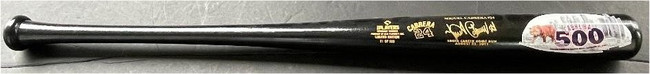 Miguel Cabrera Signed Autographed Custom 500th Home Run Bat Detroit Tigers PSA