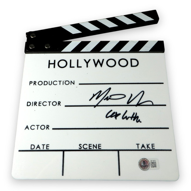 Michael Rosenbaum Autographed Movie Clapper Smallville "Lex Luthor" BAS BP13675