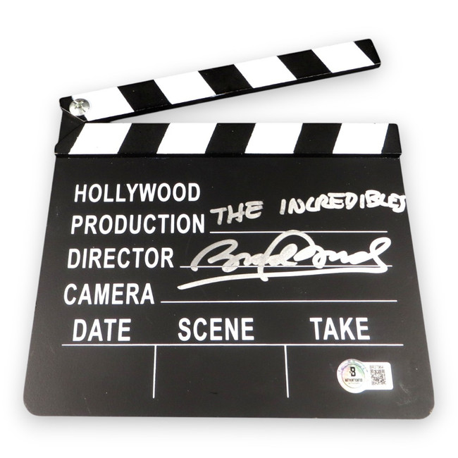 Brad Bird Signed Autograph Movie Clapper "The Incredibles" Director BAS BR37964
