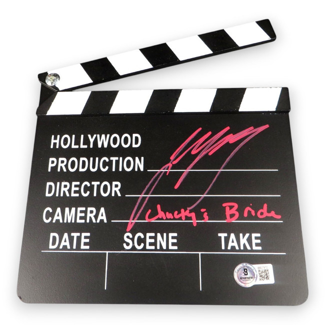 Jennifer Tilly Signed Autographed Movie Clapper Chucky's Bride BAS BR37970