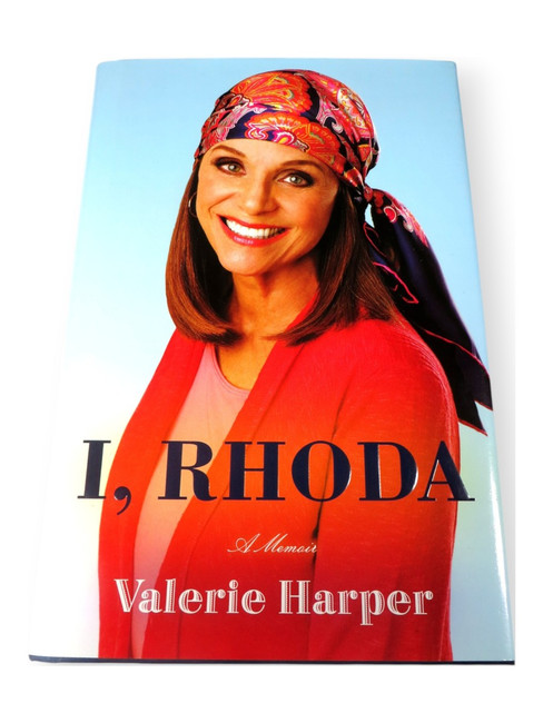 Valerie Harper Signed Autograph Hardcover Book I, Rhoda 1st Edition JSA CF45938