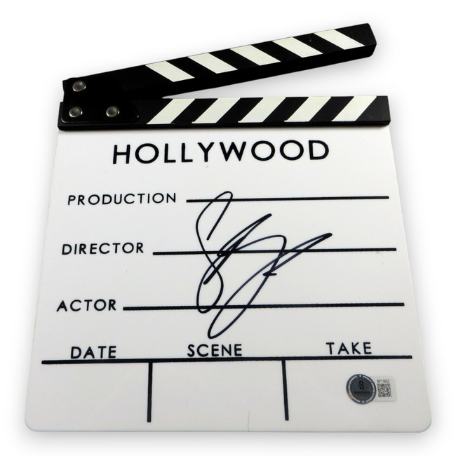 Sebastian Stan Signed Autographed Movie Clapper The Winter Soldier BAS BP13652