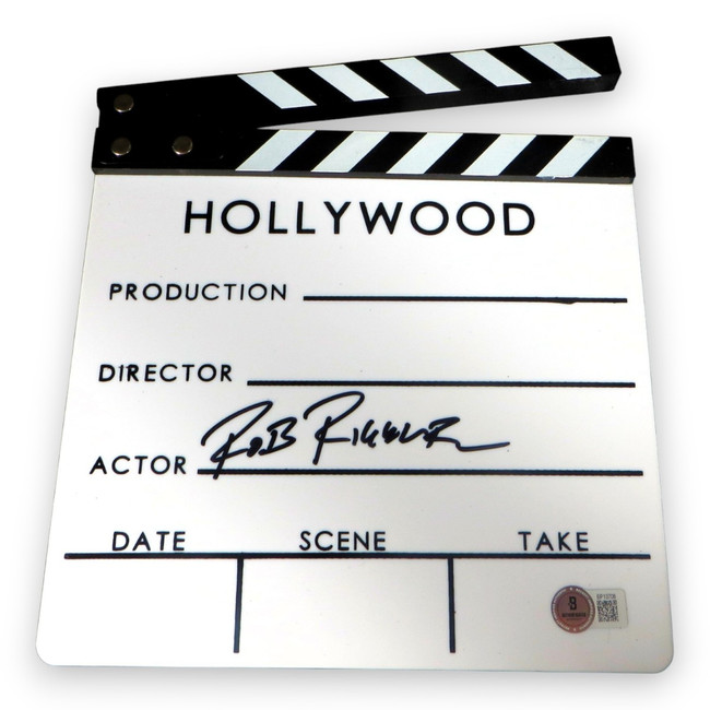 Rob Riggle Signed Autographed Movie Clapper Hangover Step Brothers BAS BP13708