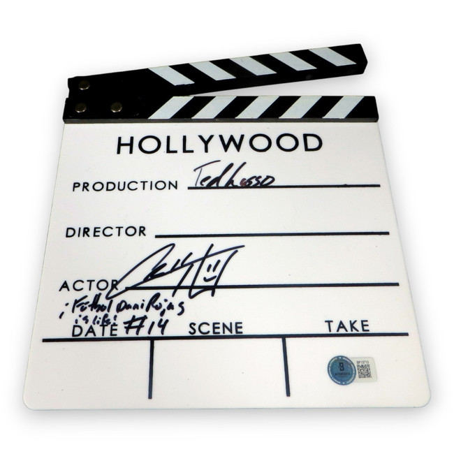 Cristo Fernandez Autographed Movie Clapper "Ted Lasso" Inscribed BAS BP13713