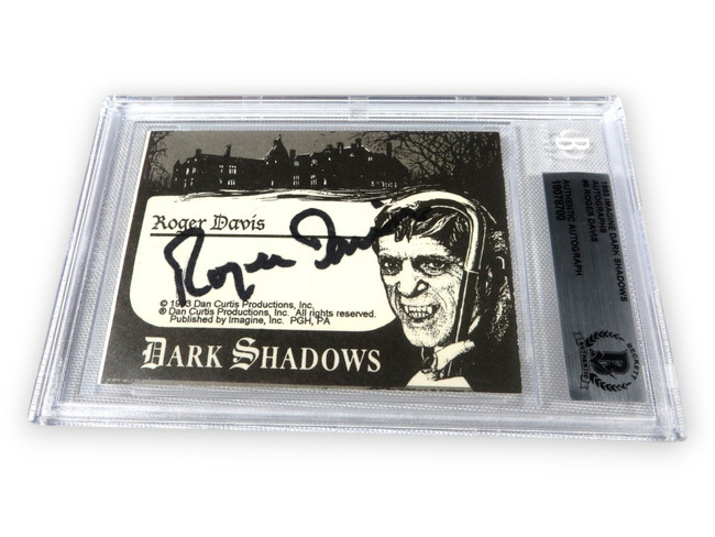 Roger Davis Signed Autographed Trading Card 1993 Dark Shadows BAS 8700
