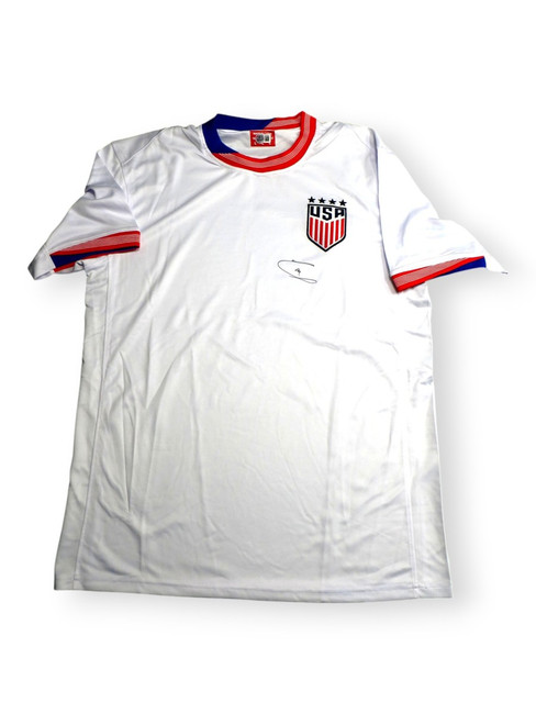 Christian Pulisic Signed Autographed Jersey Team USA White BAS BR37883