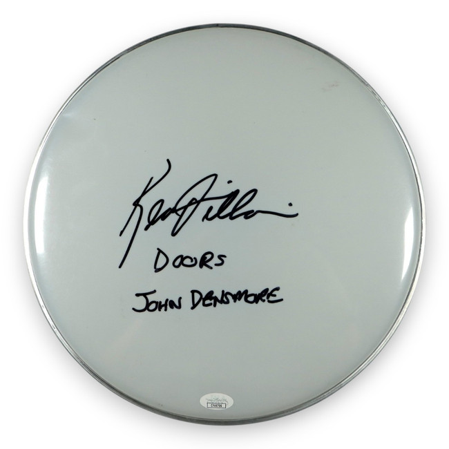 Kevin Dillon Signed Autographed 12" Drumhead The Doors John Densmore JSA CF46796