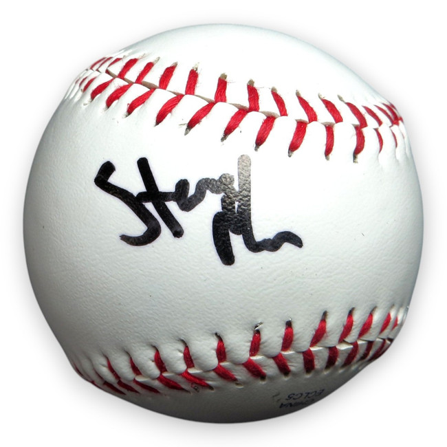 Steve Marker Signed Autographed Baseball Garbage Guitarist BAS BR37899