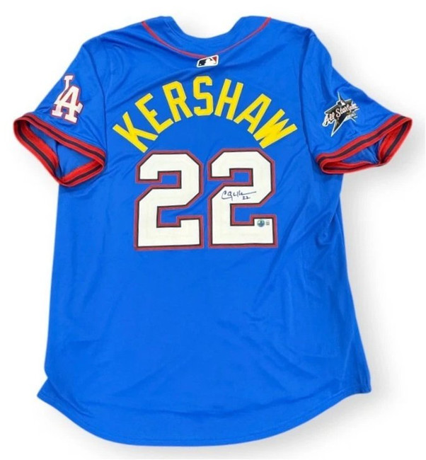 Clayton Kershaw Signed Autographed 2025 All-Star Game Jersey Dodgers BAS