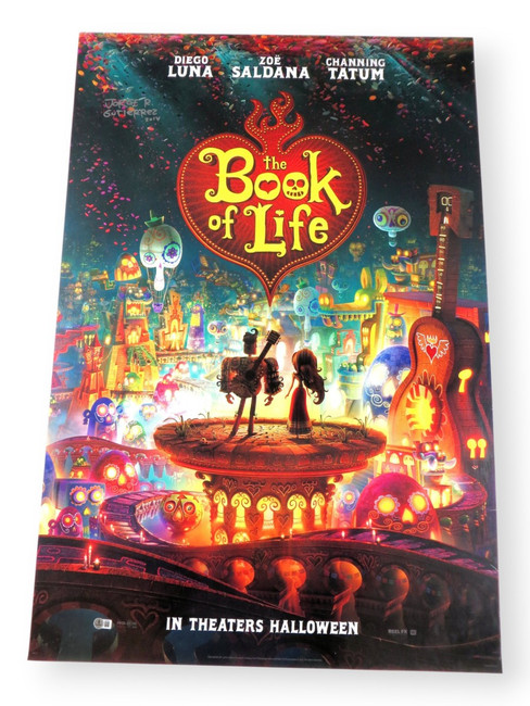 Jorge R. Gutierrez Signed Autographed 27X40 Poster The Book of Life BAS BS75465