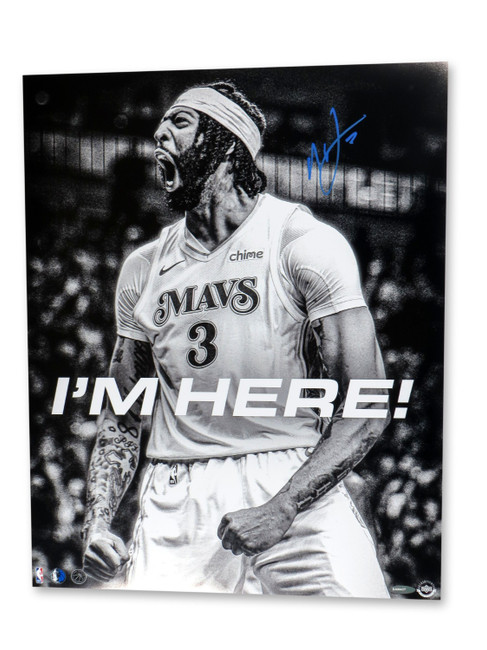 Anthony Davis Signed Autographed 16X20 Photo Mavericks "I'm Here" UDA Upper Deck