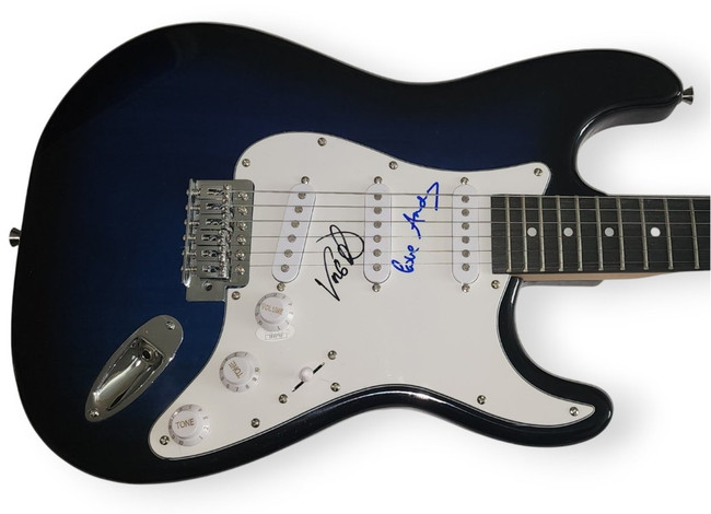 Erasure Signed Autographed Electirc Guitar Andy Bell Vince Clarke JSA EE53752