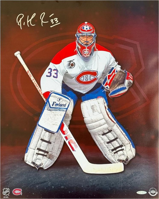 Patrick Roy Signed Autographed 16x20 Photo Canadiens Goaltender UDA BAM345986