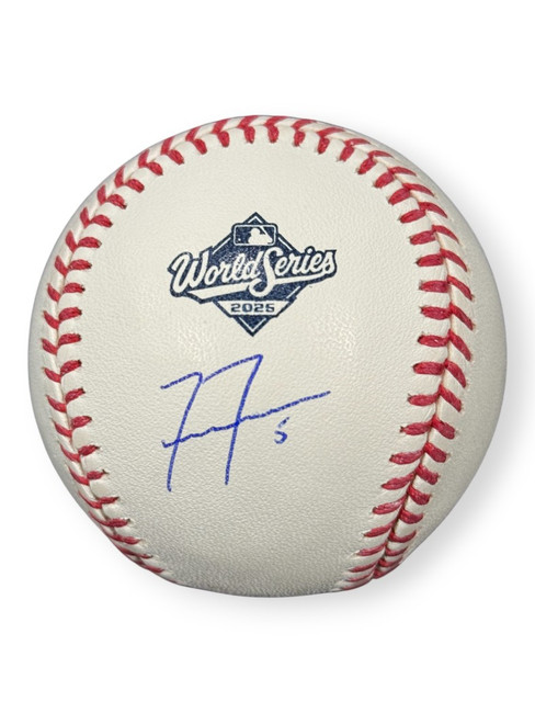 Freddie Freeman Signed Autographed 2025 World Series Baseball Dodgers Fanatics