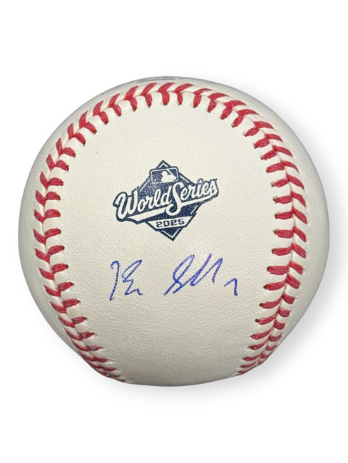 Blake Snell Signed Autographed 2025 World Series Baseball Dodgers Fanatics