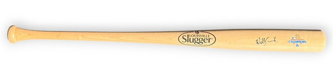 Will Smith Signed Autographed Baseball Bat 2024 World Champion Dodgers Fanatics