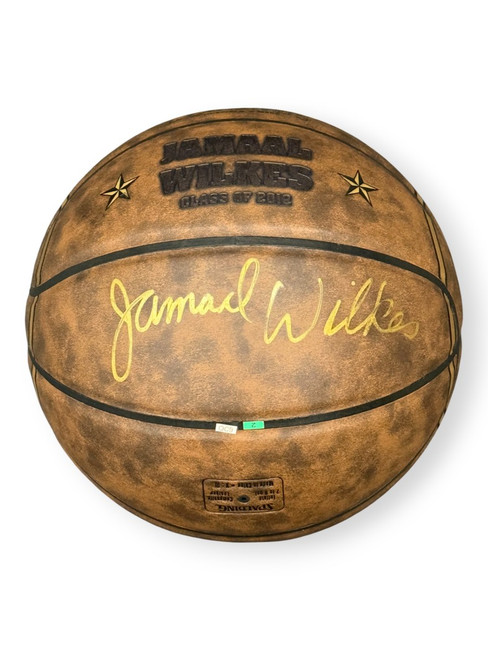 Jamaal Wilkes Signed Autographed Custom Legends HOF Basketball Lakers PSA U08006