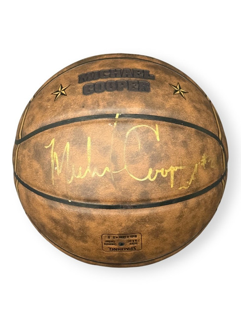 Michael Cooper Signed Autographed Custom Legends Basketball Lakers PSA U08000